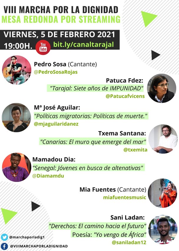 poster octava marcha por la dignidad