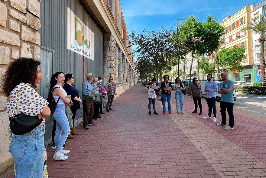 El barrio de El Raval, protagonista en esta ocasión del 'Paseo de Jane' 
