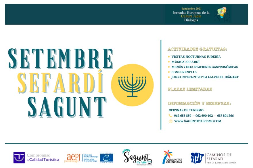 Sagunto continúa este viernes la celebración del I Septiembre Sefardí con una conferencia y una visita guiada a la Judería
