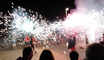 La playa de Puerto de Sagunto celebra la Noche de San Juan