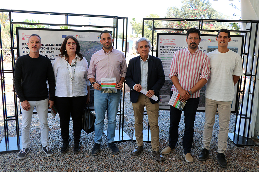 El Ayuntamiento de Sagunto y la Consellería de Medio Ambiente trabajan en la regeneración de los terrenos del delta del Palancia