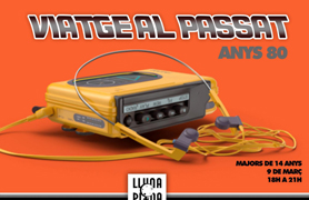 El programa de ocio para adolescentes Lluna Plena vuelve a los 80 con ‘Viatge al passat’