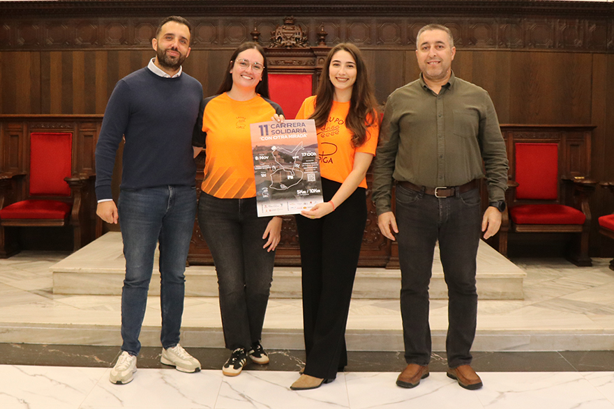 Las calles de Sagunto albergarán el sábado 8 de noviembre la XI carrera solidaria 'Con otra mirada'
