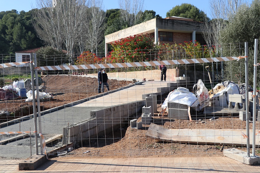 El Ayuntamiento de Sagunto invierte 40.000 € para mejorar el acceso peatonal del Centro Ocupacional San Cristóbal