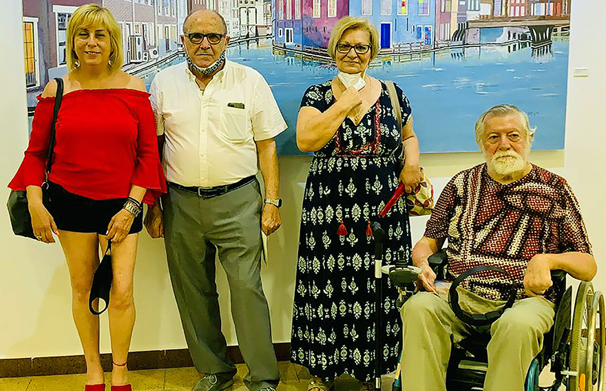 La Casa Municipal de Cultura acoge la exposición Evolución 2005-2020 del artista plástico Manuel Bracho