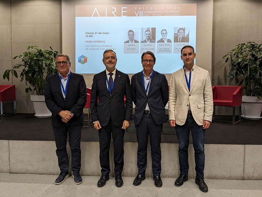 El Ayuntamiento de Sagunto aborda la dinamización de la oferta de vivienda en el congreso AIRE de la UPV