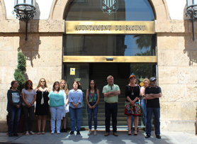 Sagunto guarda un minuto de silencio por el presunto asesinato machista ocurrido en la localidad de Iznájar
