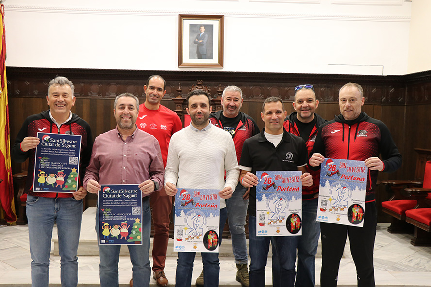 Sagunto presenta sus dos carreras de San Silvestre