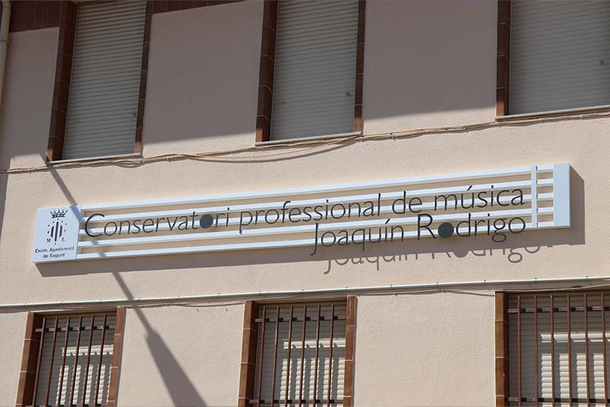 La Generalitat concede una subvención de 124.415 € al Ayuntamiento de Sagunto destinada al mantenimiento del Conservatorio 