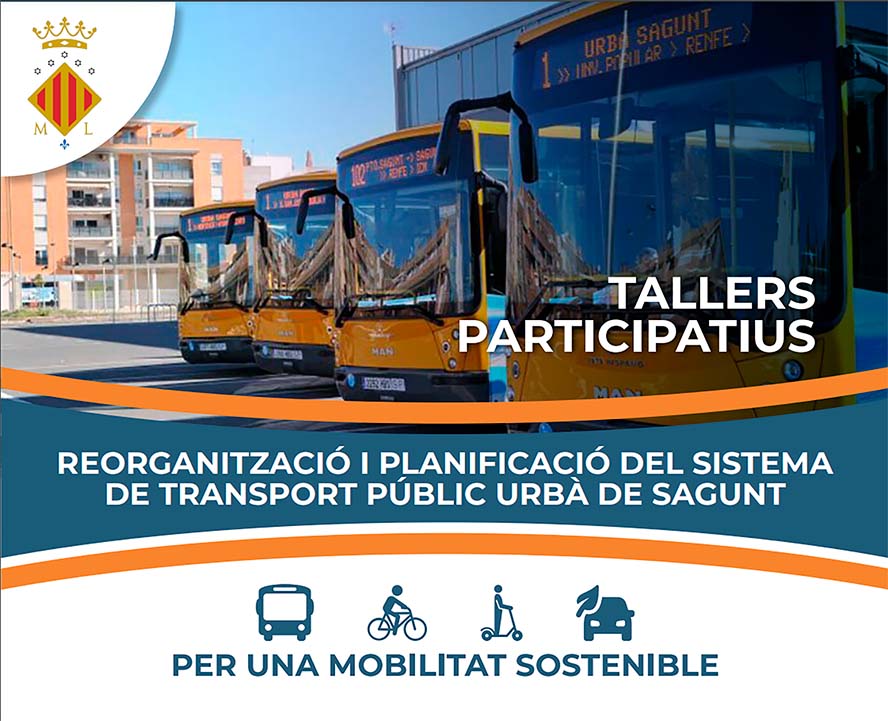 El departamento de Tráfico y Movilidad Urbana organiza una consulta ciudadana en forma de talleres sobre el servicio público de transportes