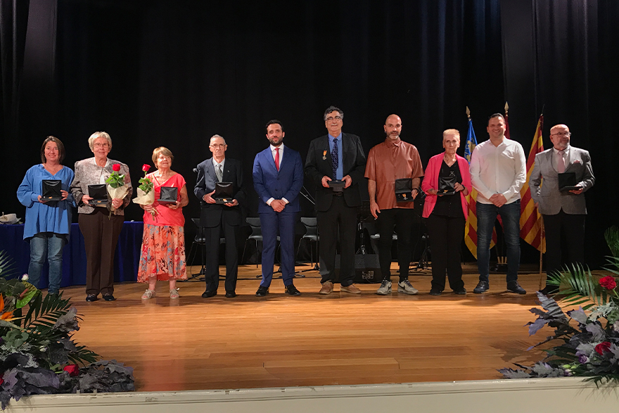 El Ayuntamiento de Sagunto entrega las Medallas de la Ciudad con motivo del Día de la Comunidad Valenciana