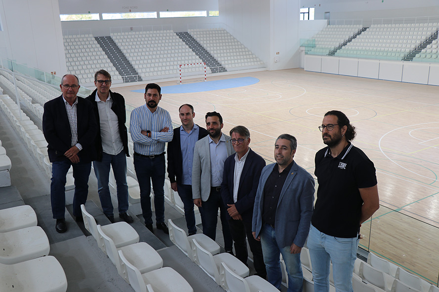 Acabadas las obras del Pavelló Poliesportiu Port de Sagunt 