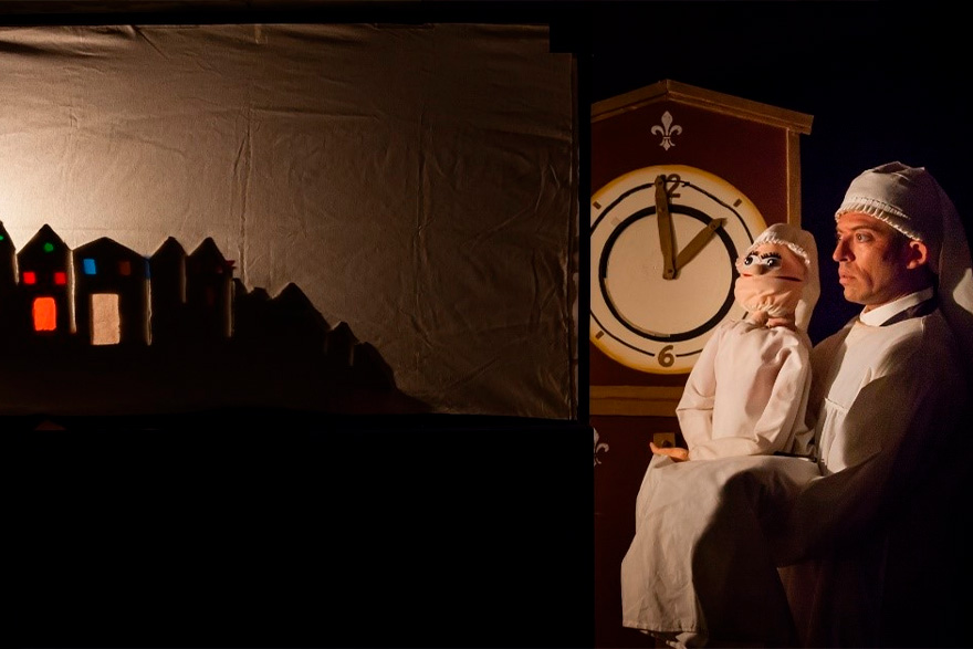 La actuación de teatro y títeres Conte de Nadal de Tramant Teatre llega al Centro Cultural Mario Monreal el próximo martes