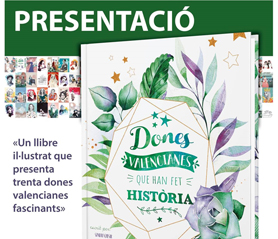 Este martes continúa la programación del 8M con un espectáculo teatral y la presentación del libro ‘Dones valencianes que han fet història’