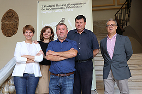 Presentación del I Festival Bankia d’orquestres de la Comunitat Valenciana 