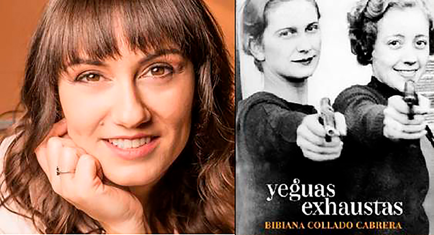 Bibiana Collado presenta su novela 'Yeguas Exhaustas' dentro del ciclo literario ‘Diàlegs de Llibres’ 