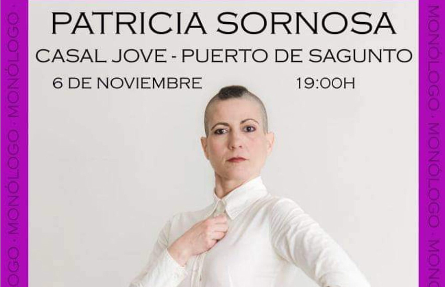 La monologuista Patricia Sornosa inaugura los actos del programa del 25N con su monólogo ‘Desaparezca aquí’