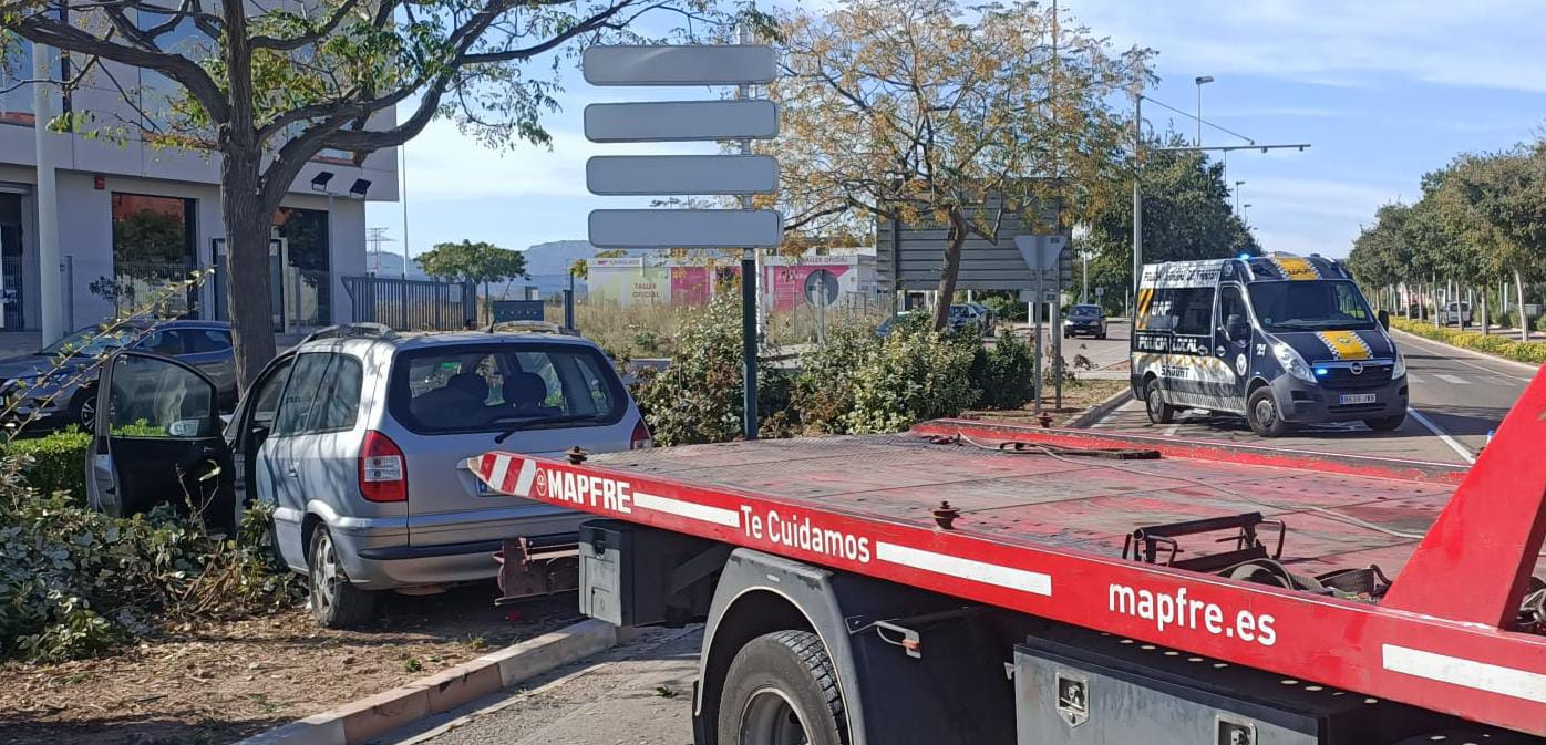 La Policía Local de Sagunto instruye medio millar de atestados por accidentes de tráfico en 2022
