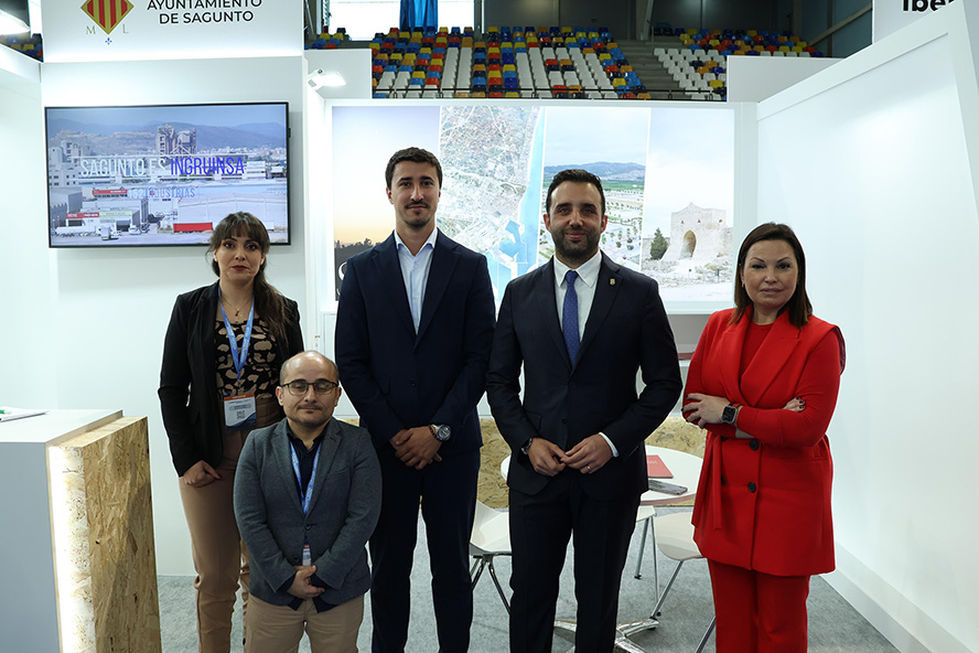 Sagunt mostra les seues bondats en la Fira “Logistic Spain”