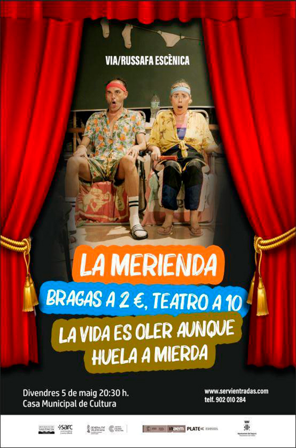 La concejalía de Cultura programa en la Casa Municipal de Cultura 3 obras de Russafa Escènica