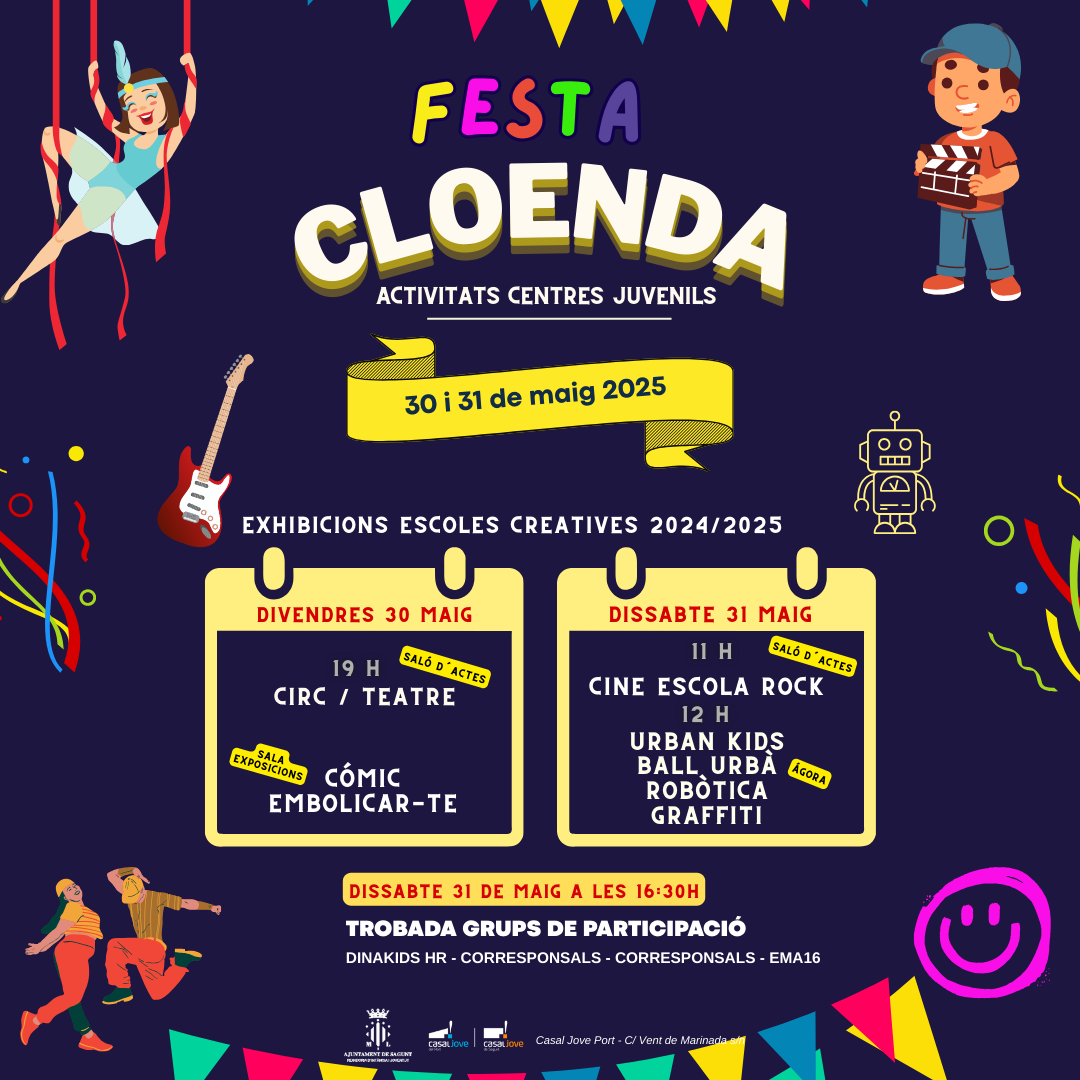 Las escuelas creativas del Casal Jove cierran el curso con una gran muestra de talento