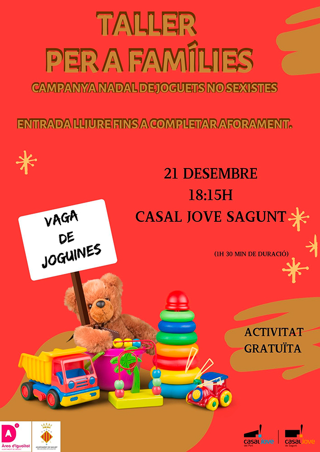 El área de Igualdad desarrolla la acción de sensibilización ‘El sexismo no es un juego’  