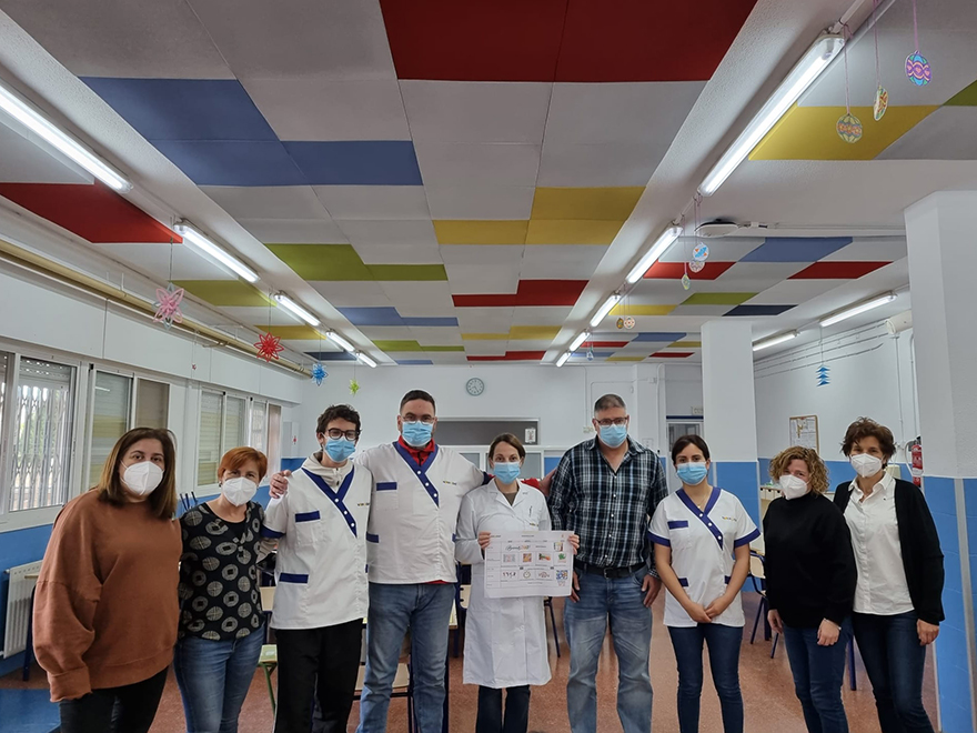 La Escoleta de Pascua para personas con diversidad funcional da servicio a 12 usuarios y usuarias