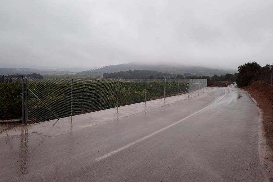 Finalizan las obras de reparación del camino Algepsar