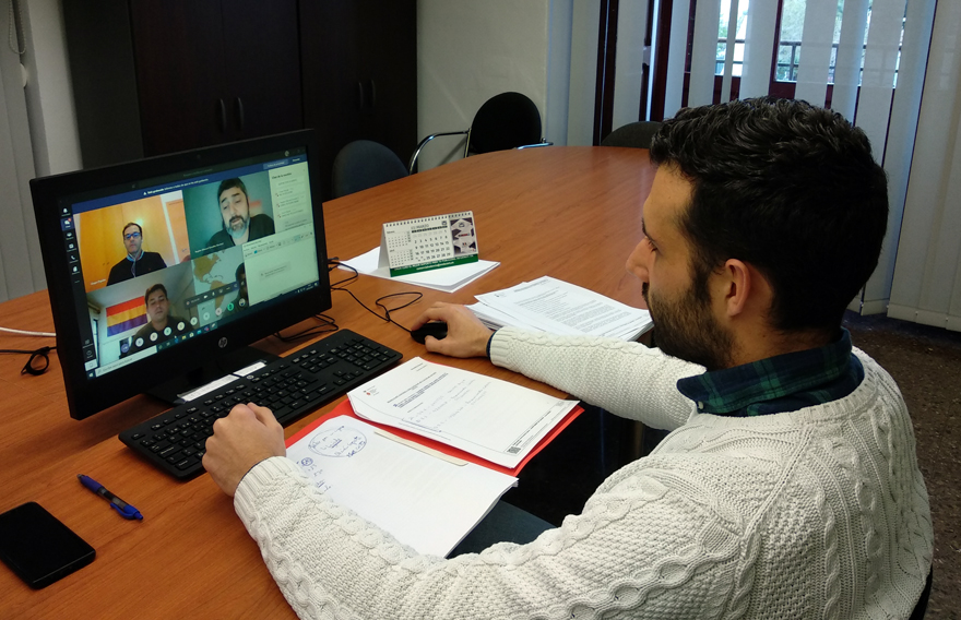 La Corporación Municipal se reúne telemáticamente para celebrar el Pleno de marzo