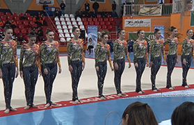 2000 personas han visitado Sagunto con motivo de la I Fase de la Copa de España de Gimnasia Estética de Grupo