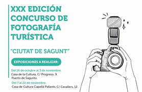 Turismo expone los trabajos del XXX Concurso de Fotografía Turística ‘Ciutat de Sagunt’