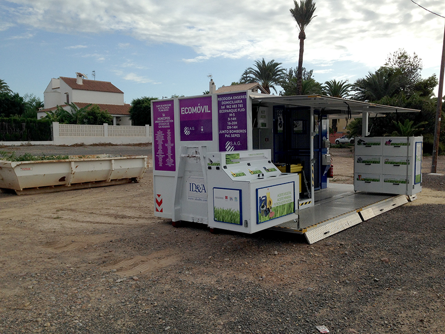 La SAG publica las ubicaciones del ecoparque móvil del próximo mes de julio