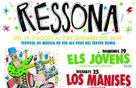La música en directo vuelve a Sagunto con el festival Ressona 