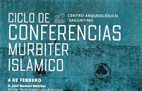 El Centro Arqueológico de Sagunto ofrece el ciclo de conferencias Murbiter Islámico con la colaboración del Ayuntamiento de Sagunto