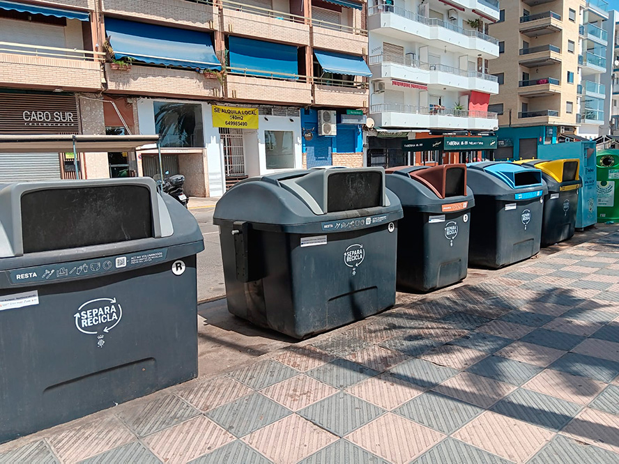 La renovació del parc de contenidors es troba en l'última fase d'implantació en el municipi de Sagunt