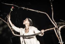 ‘Silencis’ en la subida al castillo de Sagunto 