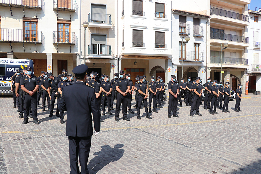 El municipio celebra la festividad del Patrón de la Policía Local de Sagunto, San Miguel