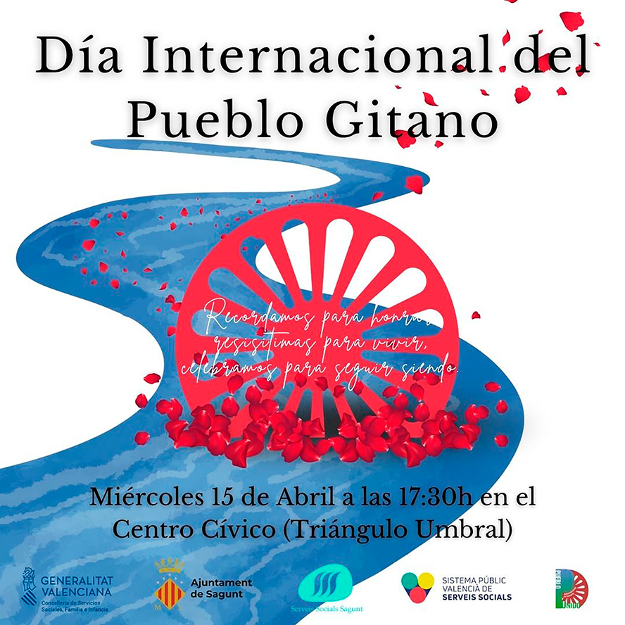Sagunt commemora el Dia Internacional del Poble Gitano amb una jornada cultural i de memòria històrica