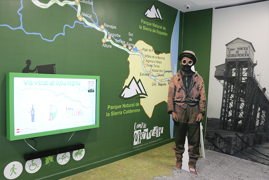 Esta noche se celebra la ceremonia de entrega del Premio Europeo de Vías Verdes, al que opta el Centro de Interpretación de la Vía Verde de Ojos Negros