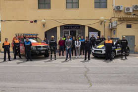 La UME imparte formación sobre desinfección y protocolos en Sagunto a equipos de la Policía Local, Protección Civil, Vigilancia Rural y SAG