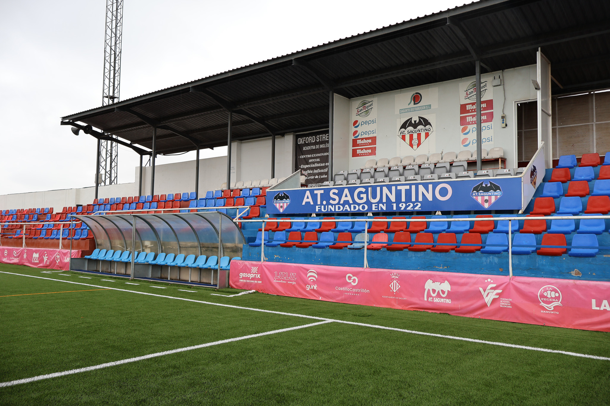 Finalizan las obras de mejora en el Nou Camp de Morvedre