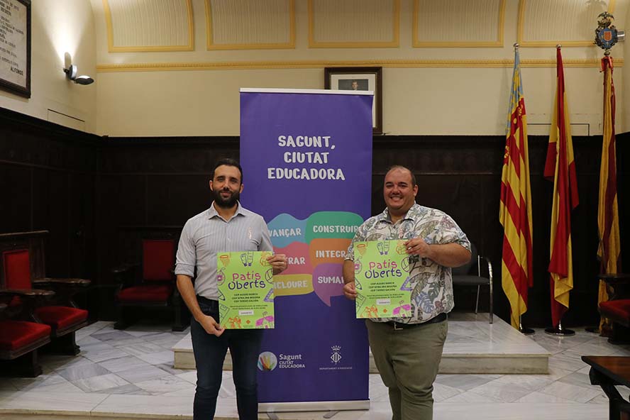 L'Ajuntament de Sagunt fomenta l'esport i la socialització amb el programa Patis Oberts en tres centres escolars