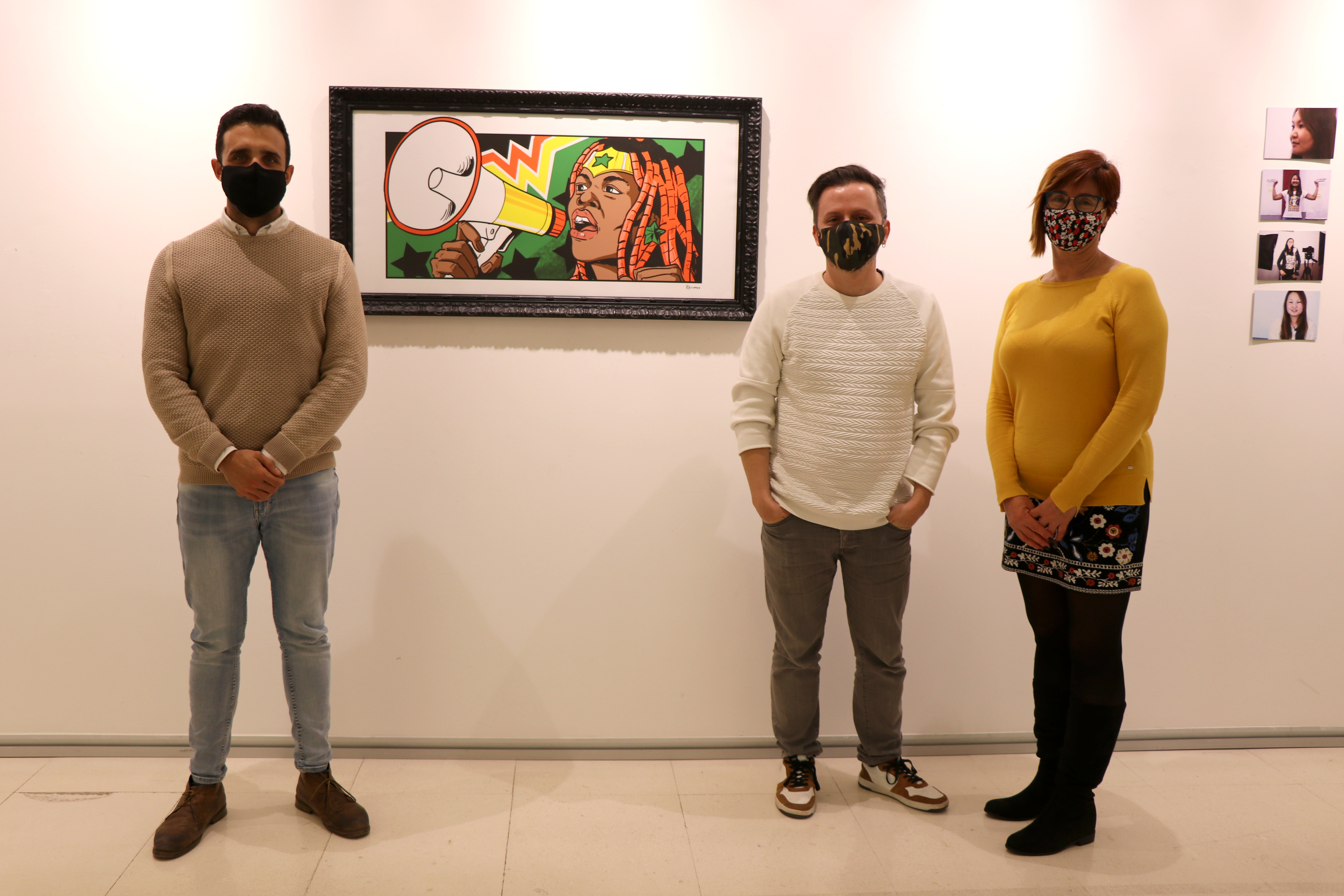 La exposición ‘Wonder Women: Mujeres maravilla y otras heroínas cotidianas’ del artista Zarva Barroso ya se puede visitar en el Mario Monreal