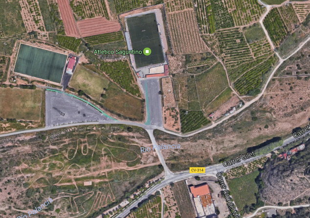 El pleno aprueba solicitar la mejora de la seguridad en los accesos a los campos de fútbol de Xulla y del Atlético Saguntino