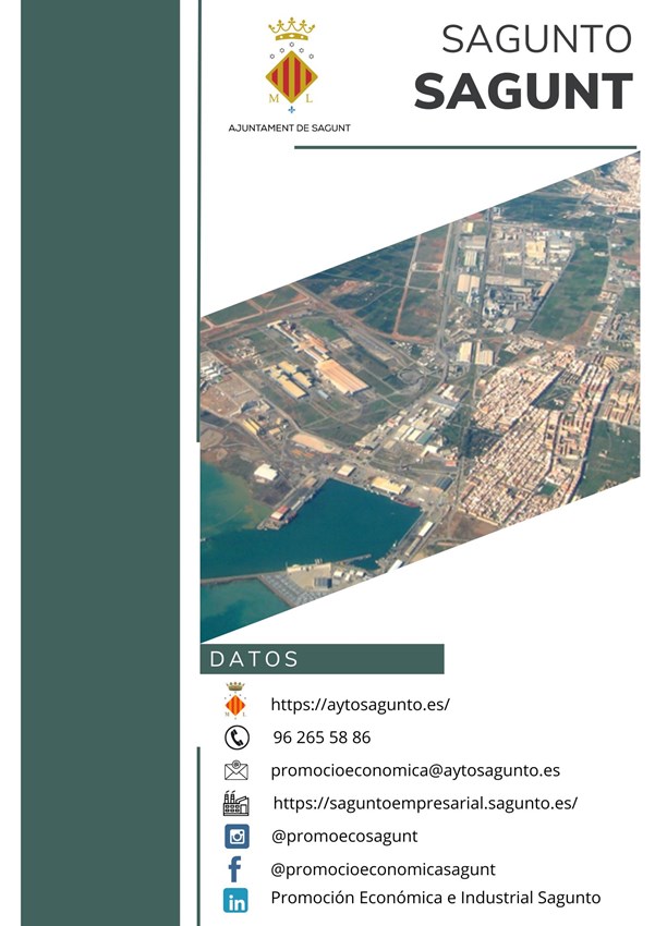 Datos de contacto del departamento de Industria