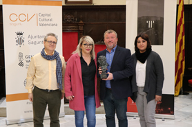 Recepción a Amparo Sánchez, ganadora de un Goya 2019 a la Mejor peluquería y maquillaje 