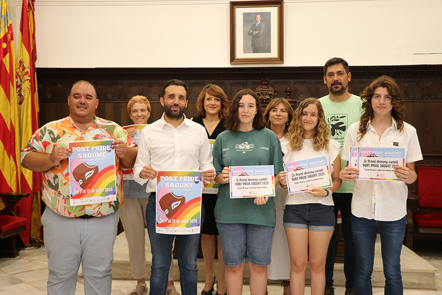 La Concejalía de Políticas LGTBIQ+ anuncia la programación del Port Pride Sagunt 2025 