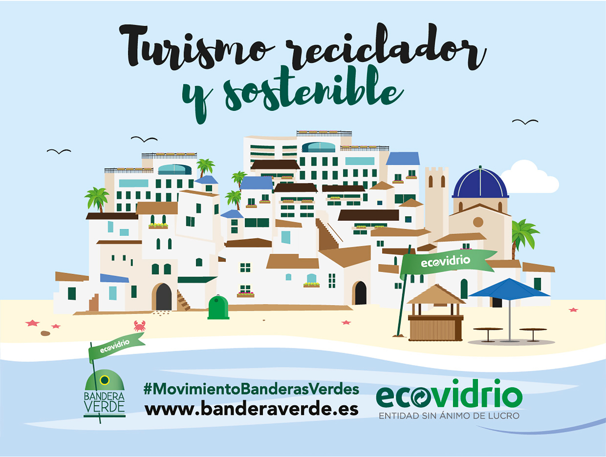Sagunto se suma al reto para conseguir la Bandera Verde de la Sostenibilidad Hostelera Ecovidrio 