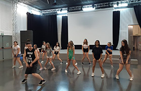 Comienzan los ensayos y las primeras coreografías en el Campus Dance