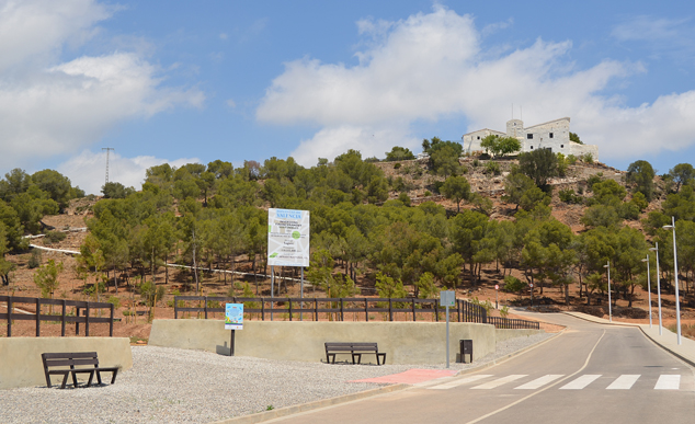 Les obres d'adequació, neteja i posada en valor del parc Sant Cristòfol ja han finalitzat
